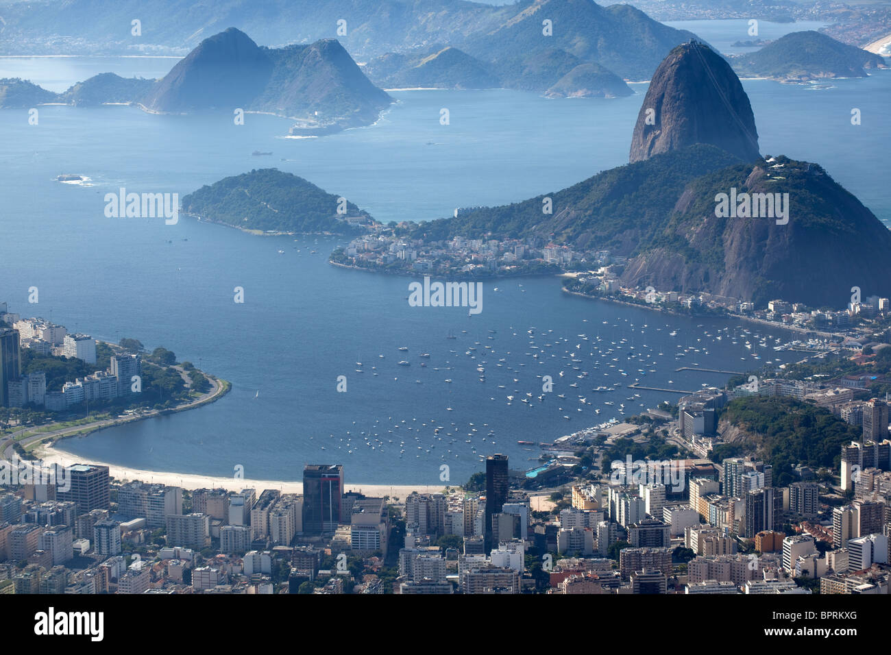 Christus Rio Die Aussicht vom Cristo Redentor in Rio De Janeiro, Brasilien oder ...