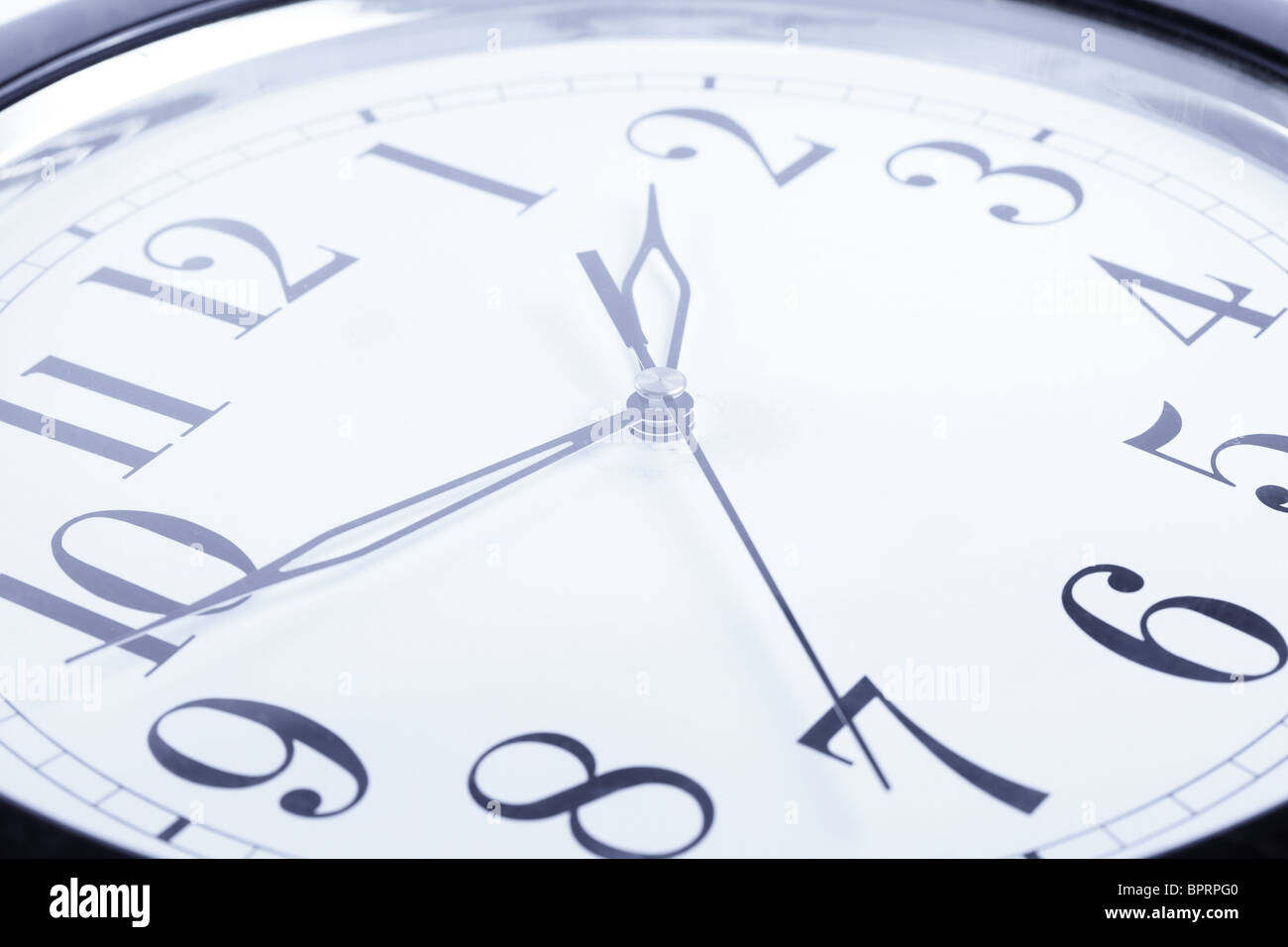 Konzept-Uhr Stockfoto