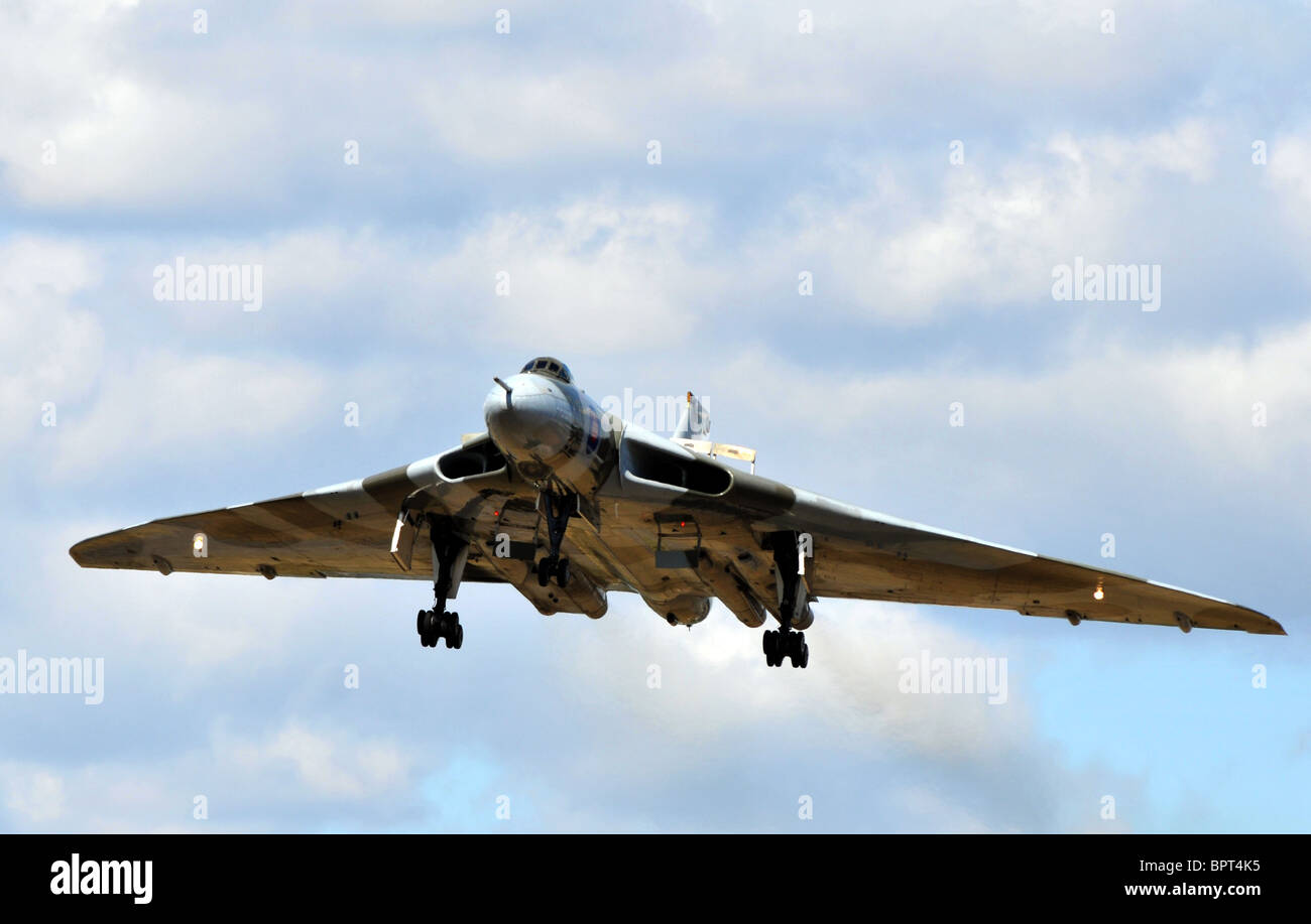 Avro Vulcan-Bomber, Vulcan Deltaflügel Kampfflugzeug Stockfoto