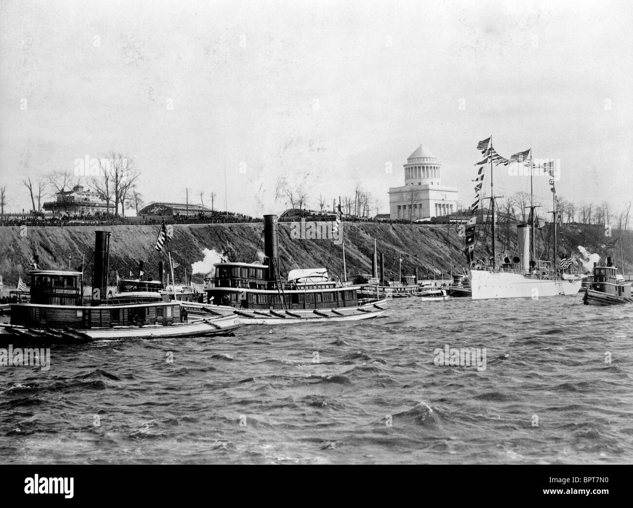 Grab-Widmung - April 1897 aus dem Fluss zu gewähren Stockfoto