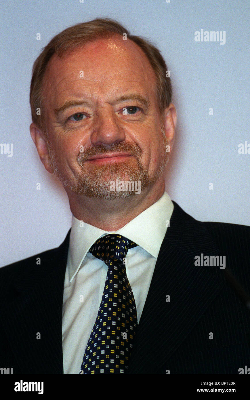 ROBIN COOK MP Außenminister 25. September 2000 BRIGHTON LABOUR PARTY CONFERENCE Stockfoto