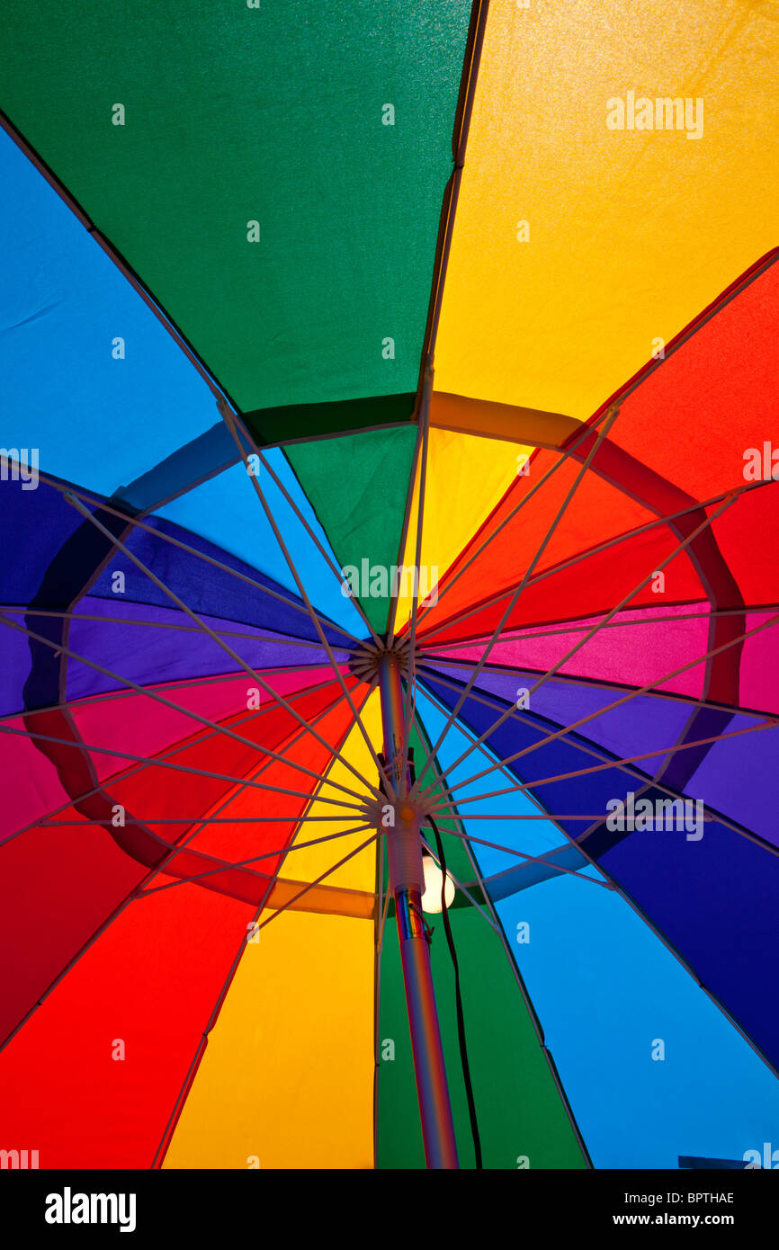 Karneval-Regenschirm Stockfoto