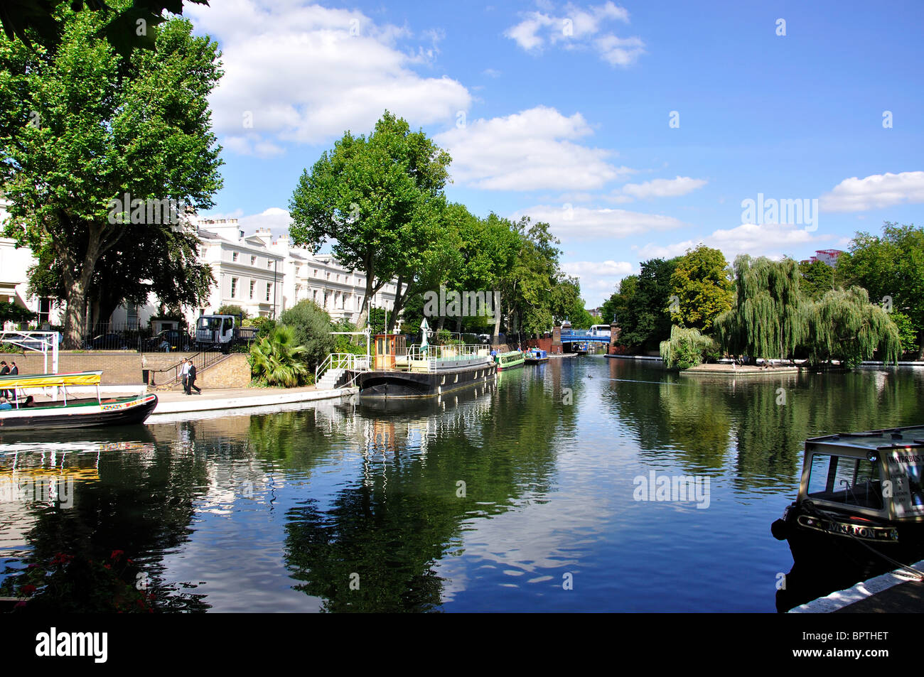 Little Venice, Maida Vale, City of Westminster, Greater London, England, Vereinigtes Königreich Stockfoto