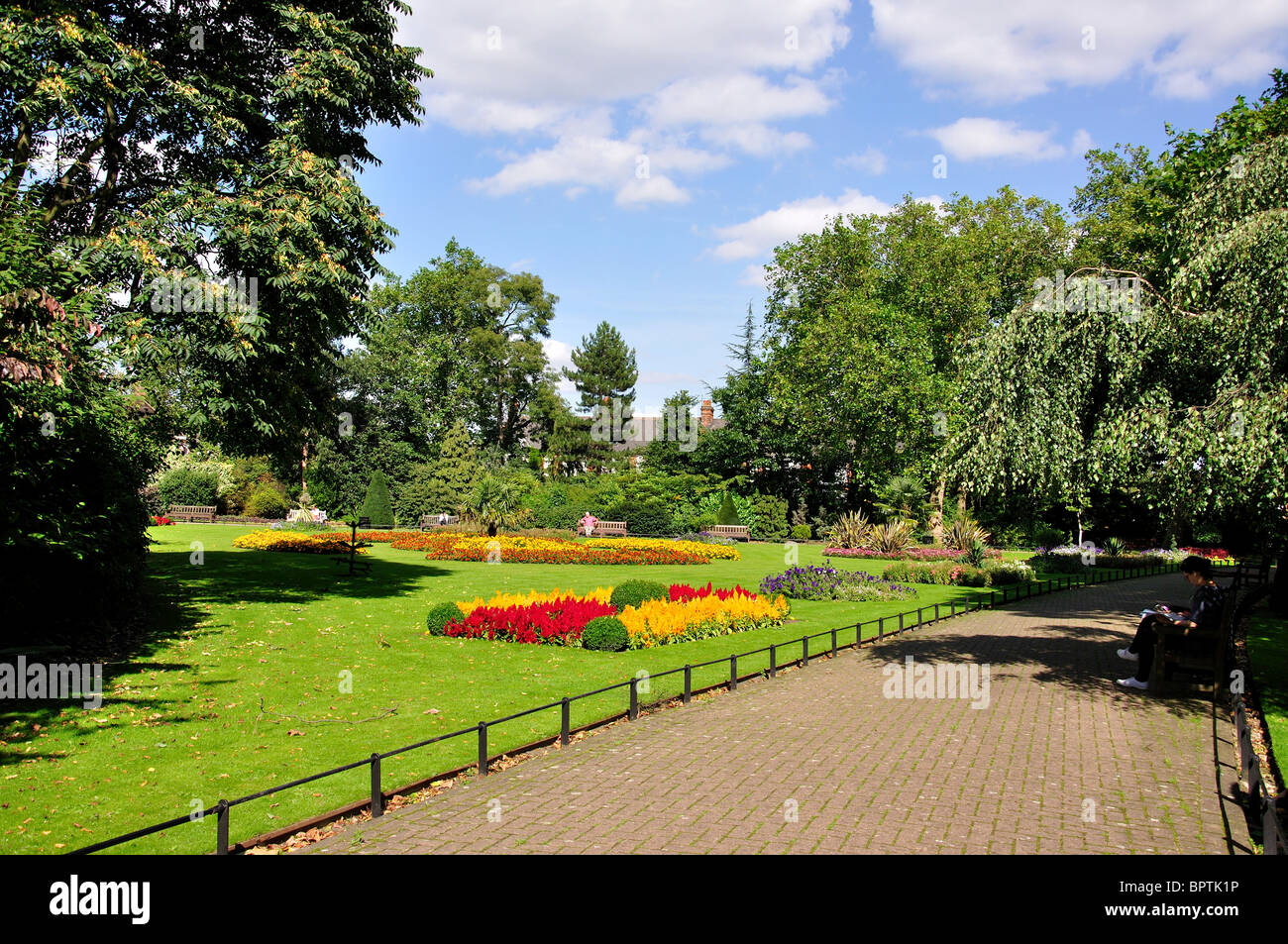Queens Park, London Borough of Brent, Greater London, England, Vereinigtes Königreich Stockfoto