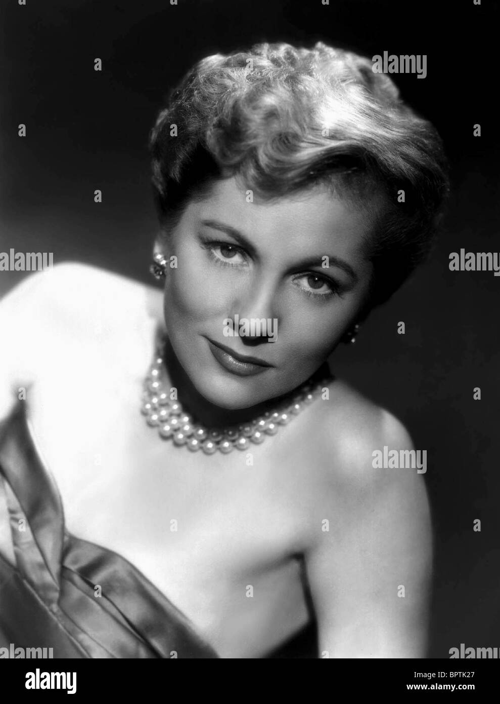 JOAN FONTAINE SCHAUSPIELERIN (1958) Stockfoto