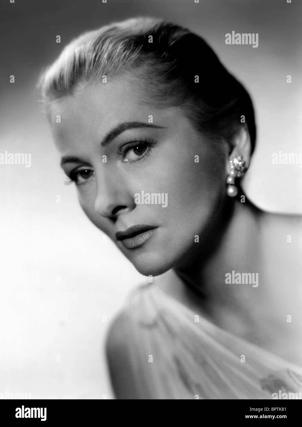 JOAN FONTAINE SCHAUSPIELERIN (1958) Stockfoto