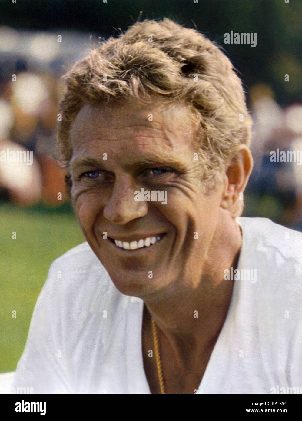 SCHAUSPIELER STEVE MCQUEEN (1967) Stockfoto