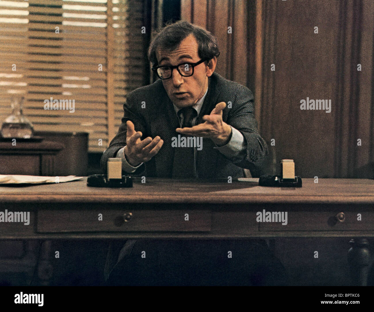 WOODY ALLEN ACTOR DIRECTOR & SCHRIFTSTELLER (1975) Stockfoto