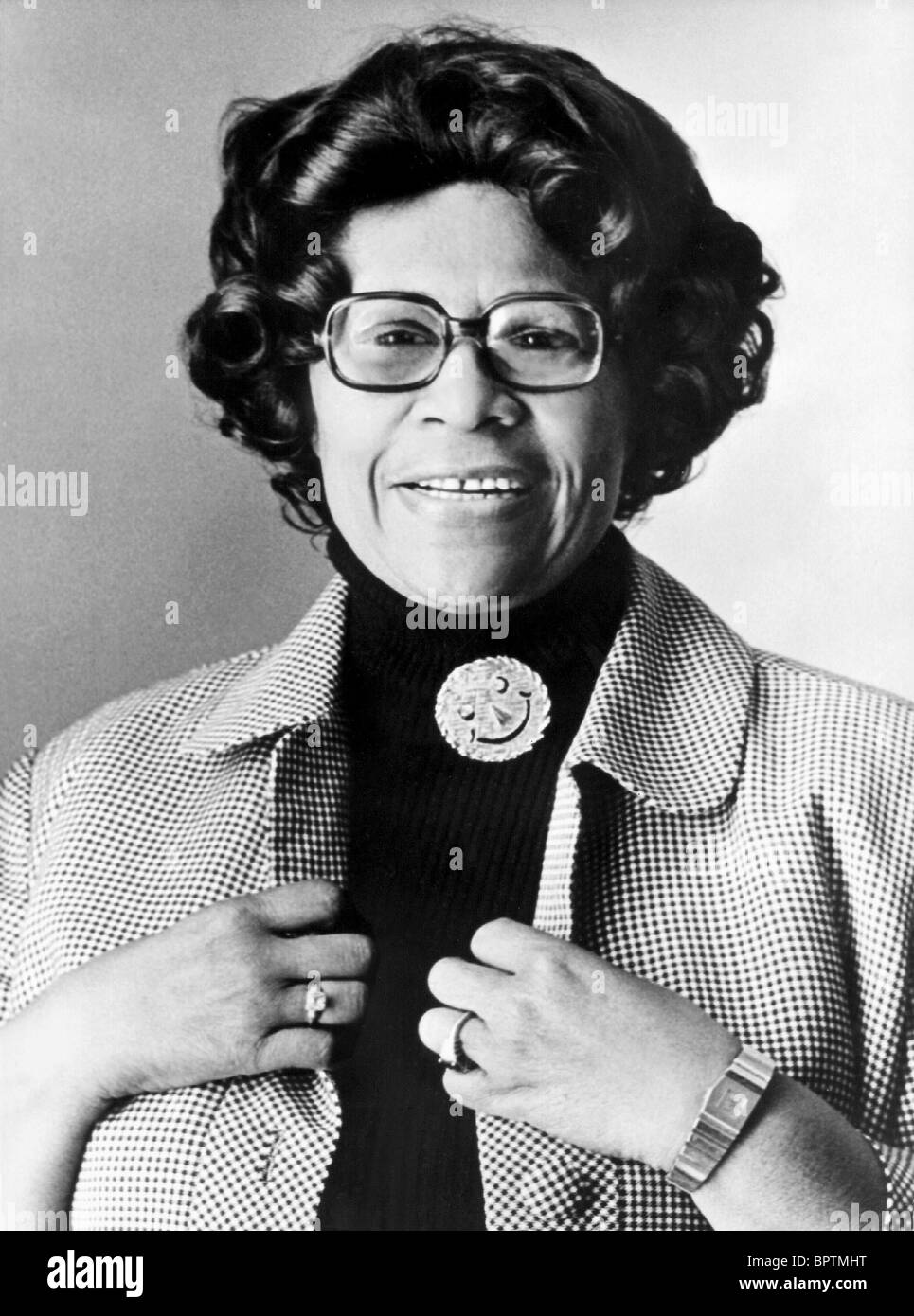 ELLA FITZGERALD SÄNGER (1972) Stockfoto