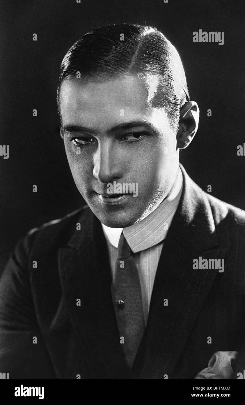 RUDOLPH VALENTINO SCHAUSPIELER (1922) Stockfoto