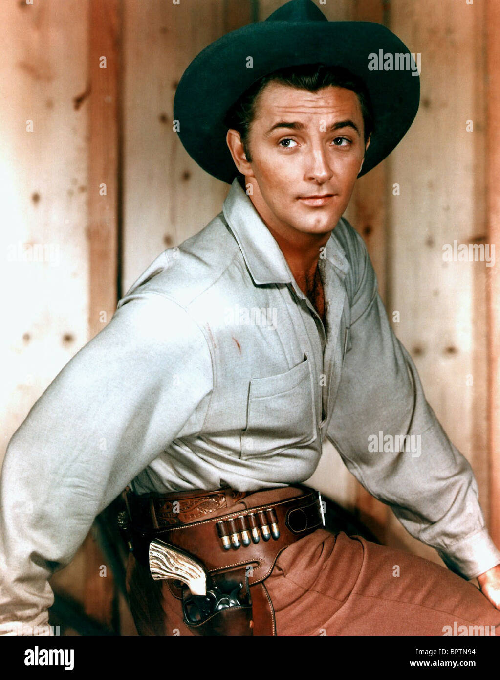 ROBERT MITCHUM SCHAUSPIELER (1955) Stockfoto