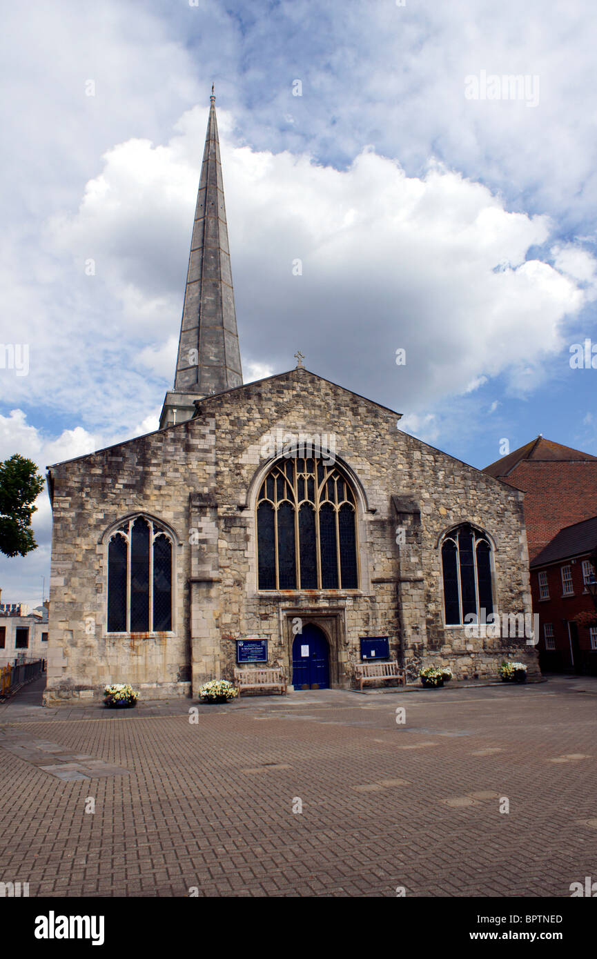 ST MICHAELS KIRCHE ST. MICHAELS SQUARE SOUTHAMPTON. Stockfoto