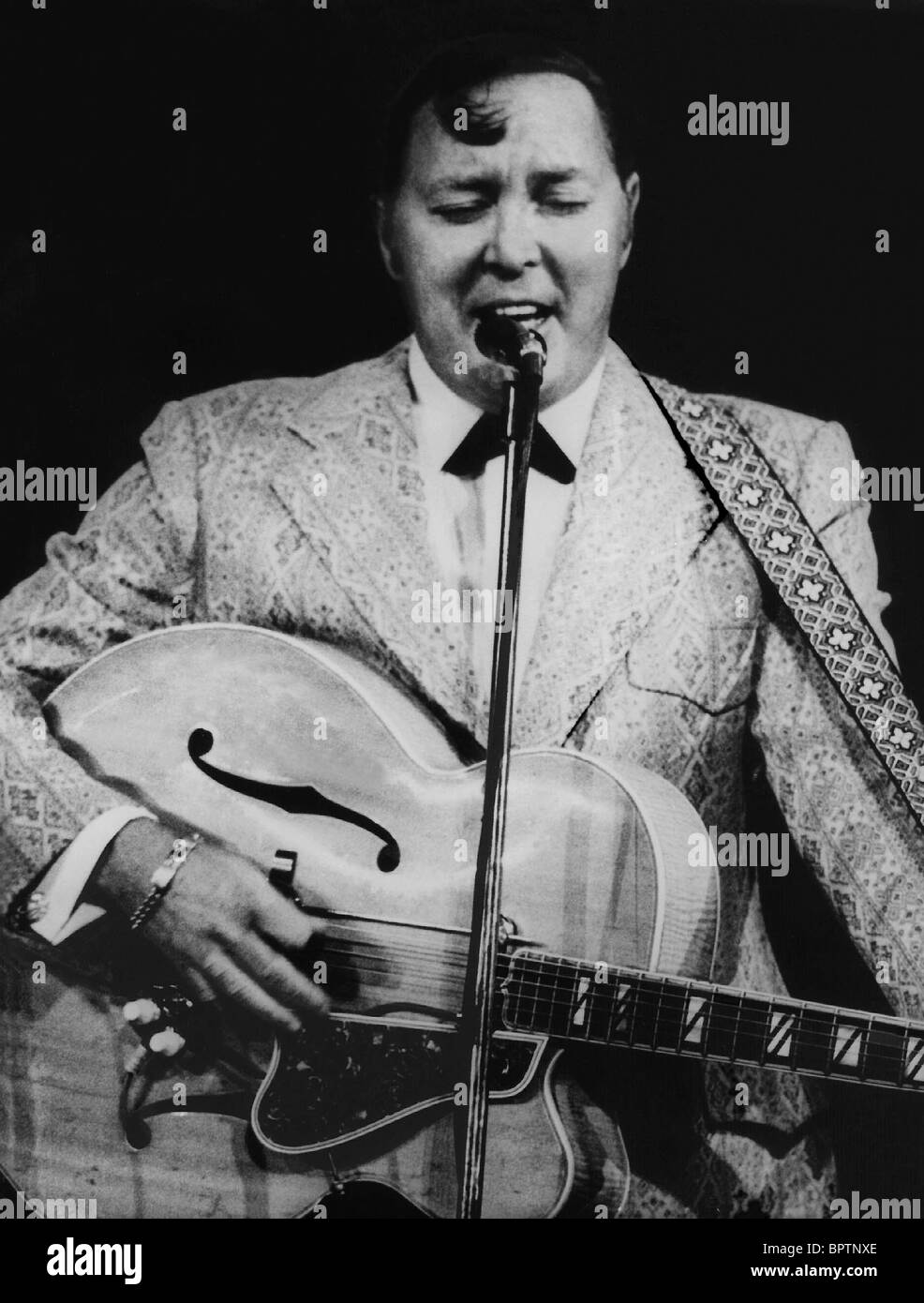 BILL HALEY POP-SÄNGERIN (1956) Stockfoto