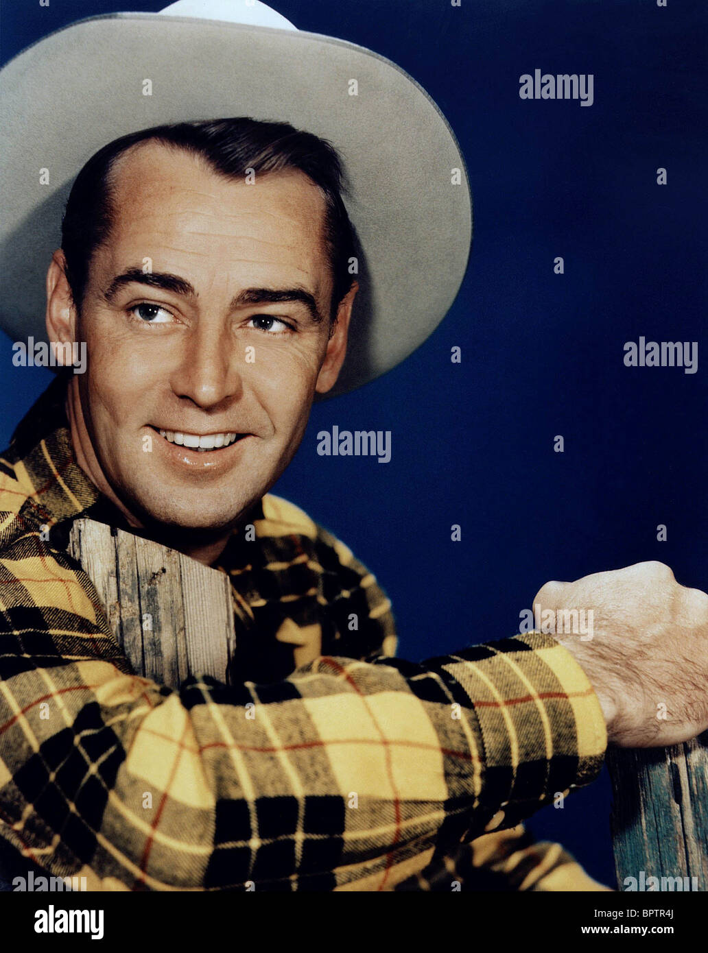 ALAN LADD SCHAUSPIELER (1945) Stockfoto