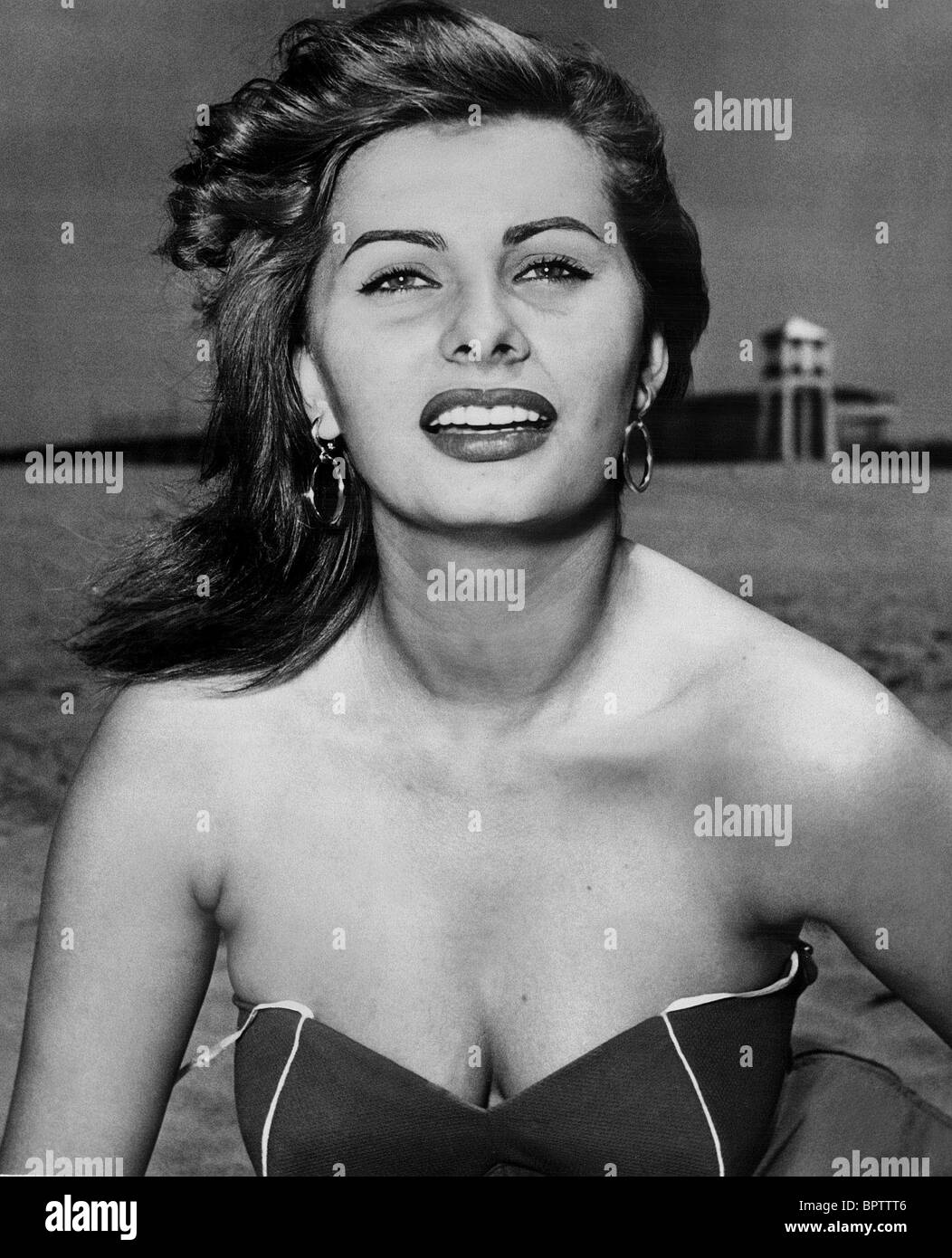 SOPHIA LOREN SCHAUSPIELERIN (1953) Stockfoto