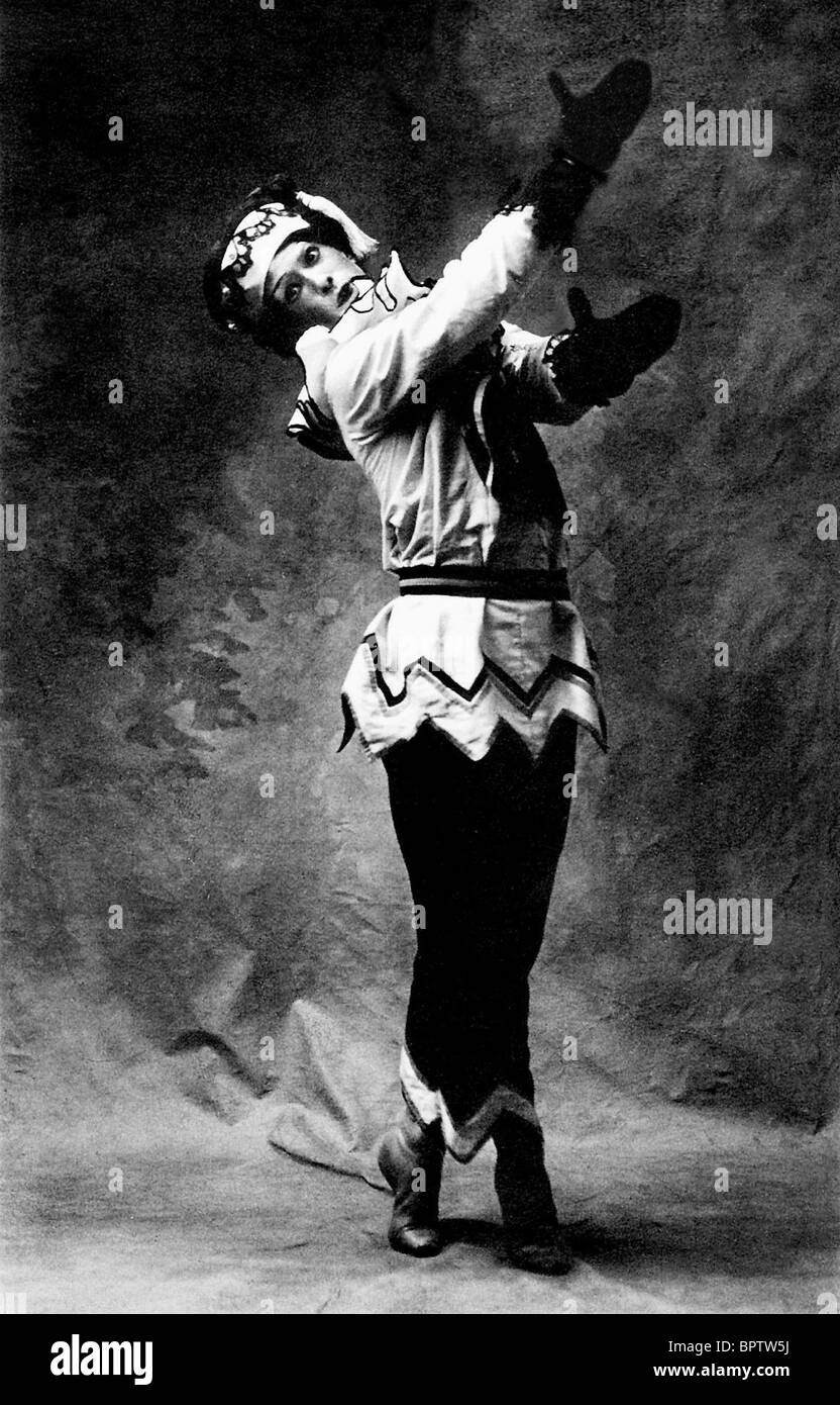 VASLAV NIJINSKY RUSSISCHEN BALLETT-TÄNZERIN (1920) Stockfoto