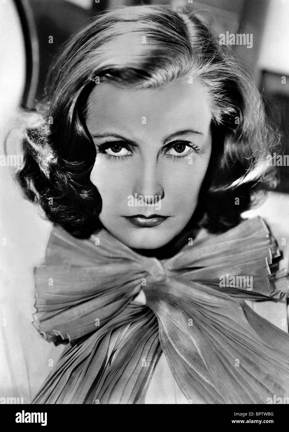 GRETA GARBO SCHAUSPIELERIN (1933) Stockfoto