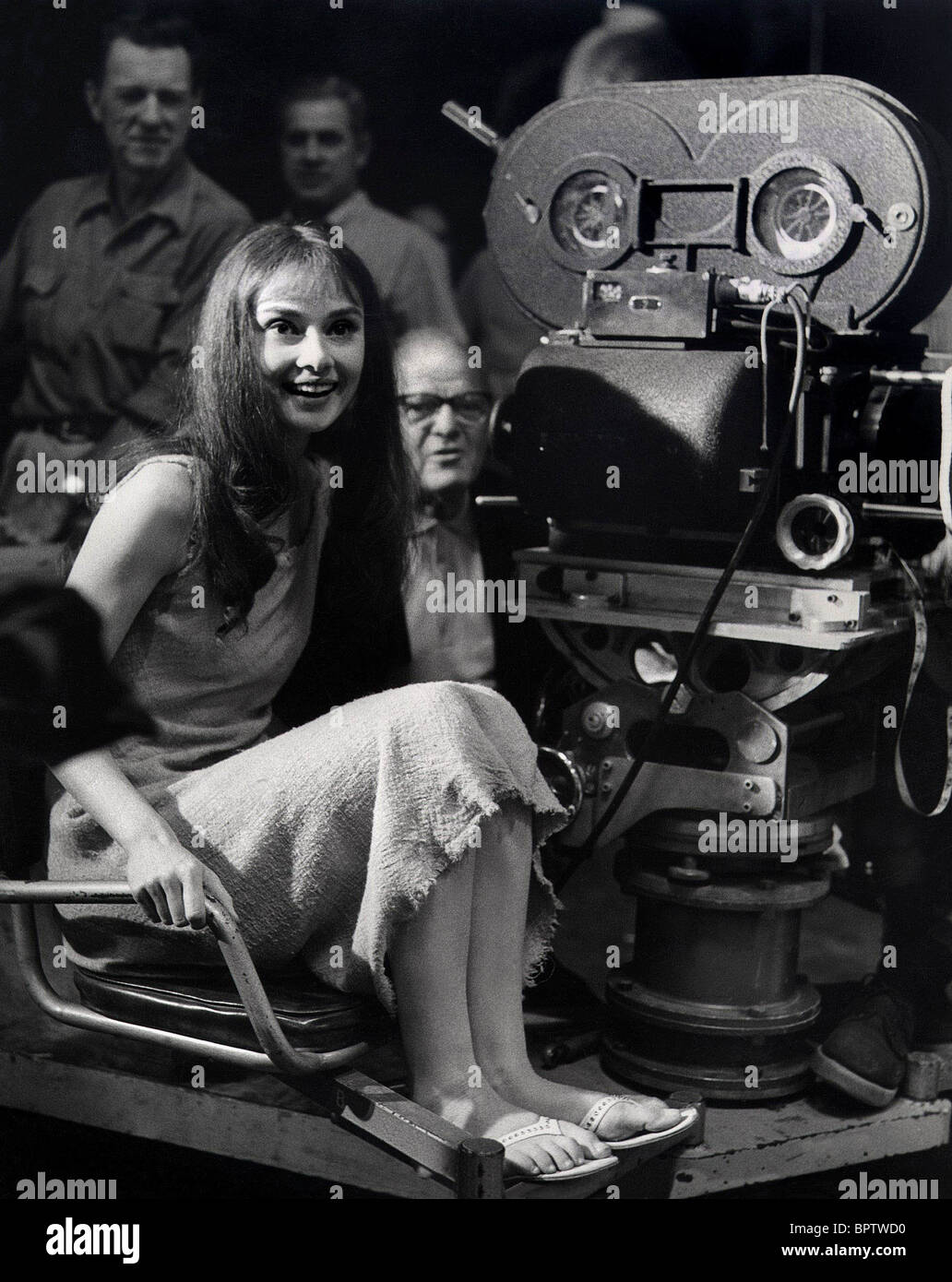 AUDREY HEPBURN SCHAUSPIELERIN (1959) Stockfoto