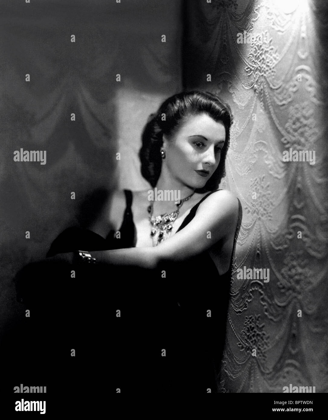 BARBARA STANWYCK SCHAUSPIELERIN (1939) Stockfoto