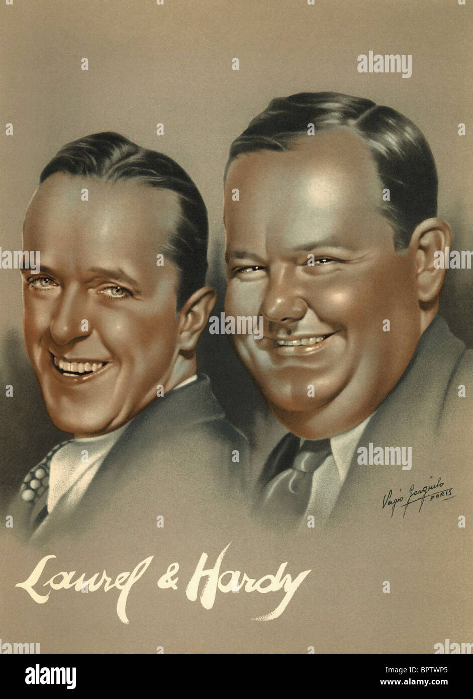 STAN LAUREL, OLIVER HARDY LAUREL & HARDY (1934) Stockfoto