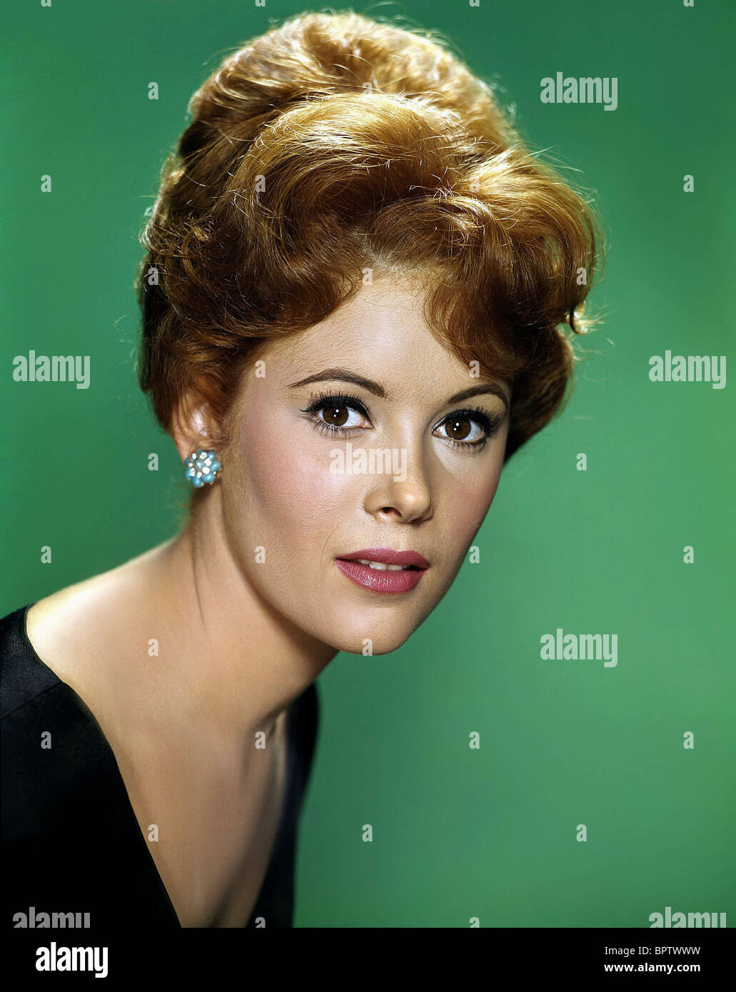 Jill St John Schauspielerin 1961 Stockfotografie Alamy