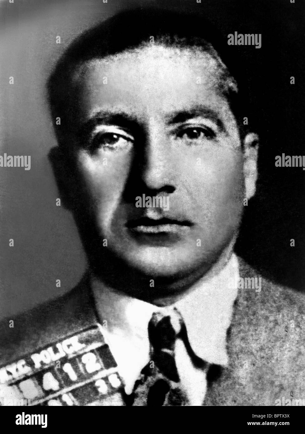 FRANK COSTELLO ORGANISIERTE KRIMINALITÄT CHEF (1942) Stockfoto