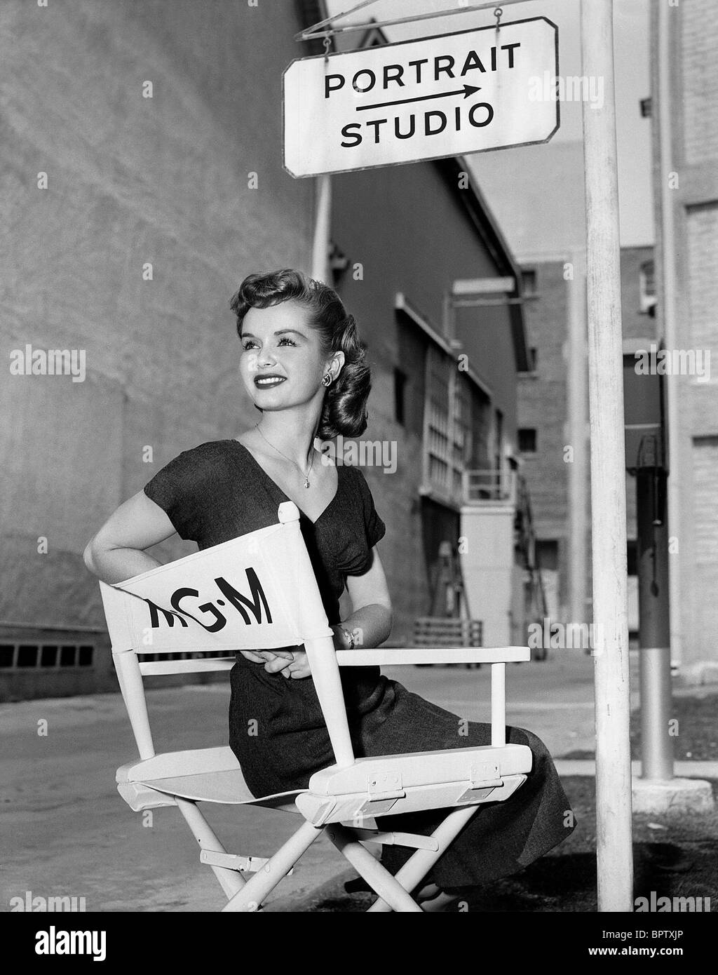 DEBBIE REYNOLDS SCHAUSPIELERIN (1954) Stockfoto
