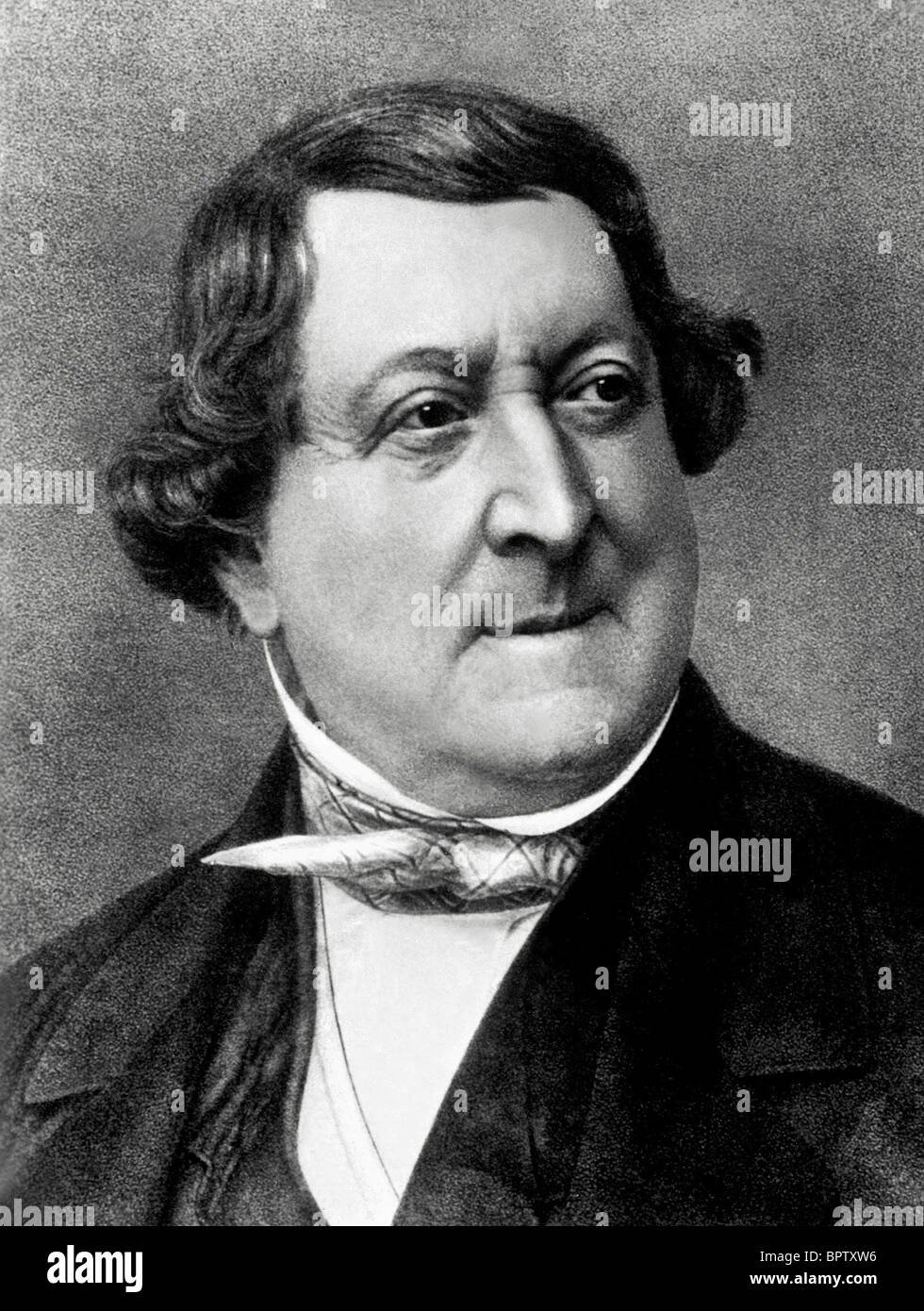 GIOACCHINO ROSSINIKOMPONIST (1830 Stockfotografie Alamy