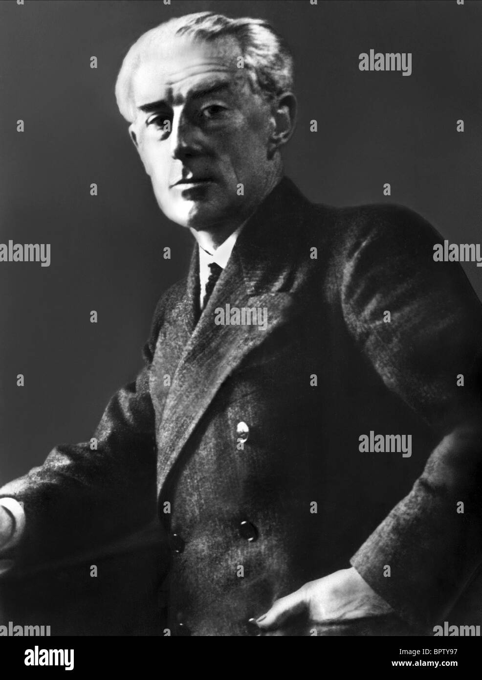 MAURICE RAVEL KOMPONIST (1925) Stockfoto