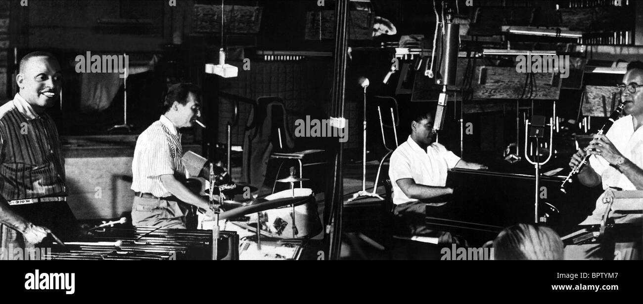 LIONEL HAMPTON GENE KRUPA TEDDY WILSON & BENNY GOODMAN BENNY GOODMAN QUARTETTS (1936) Stockfoto