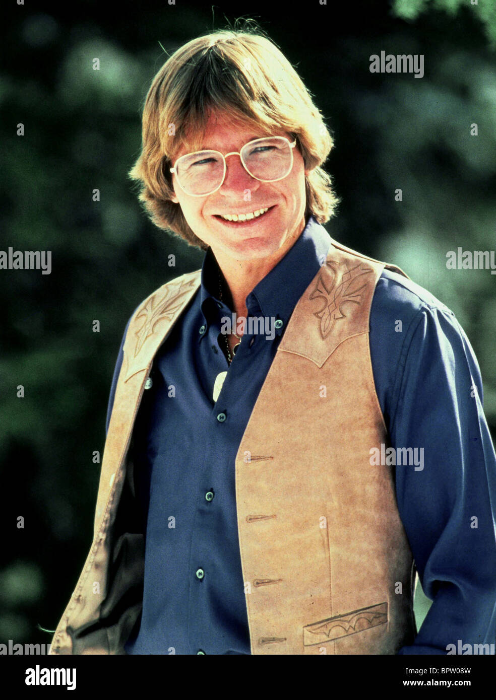 JOHN DENVER-COUNTRY-MUSIKER (1974) Stockfoto