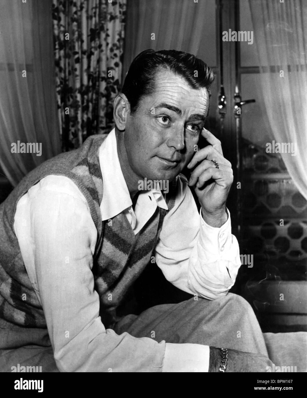 ALAN LADD SCHAUSPIELER (1955) Stockfoto