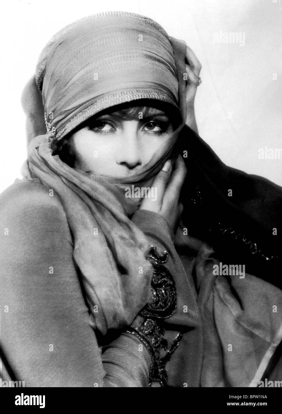 GRETA GARBO SCHAUSPIELERIN (1934) Stockfoto