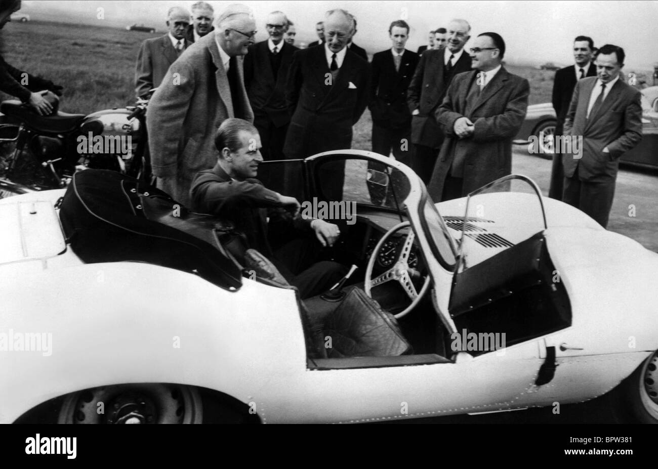 Prinz PHILIP Herzog von EDINBURGH 1. Juni 1957 Stockfoto