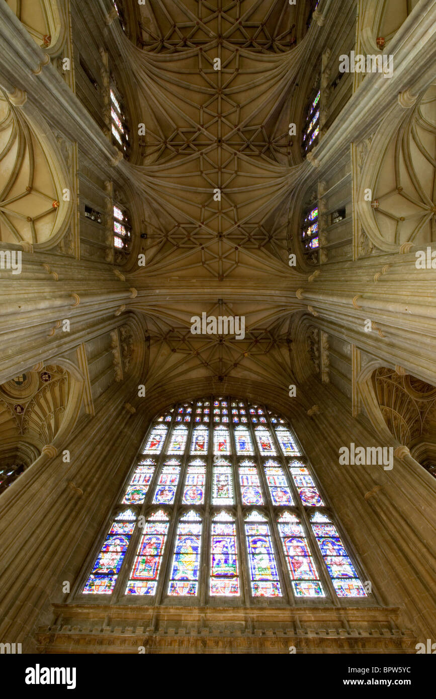 Interieur in Canterbury Kathedrale, Kent, UK. Stockfoto