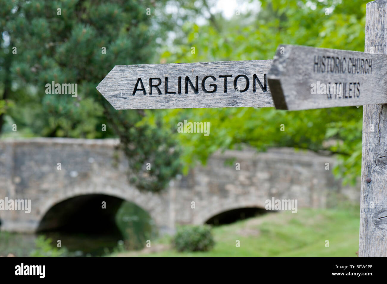 Bibury, Cotswolds, Gloucestershire, Vereinigtes Königreich Stockfoto