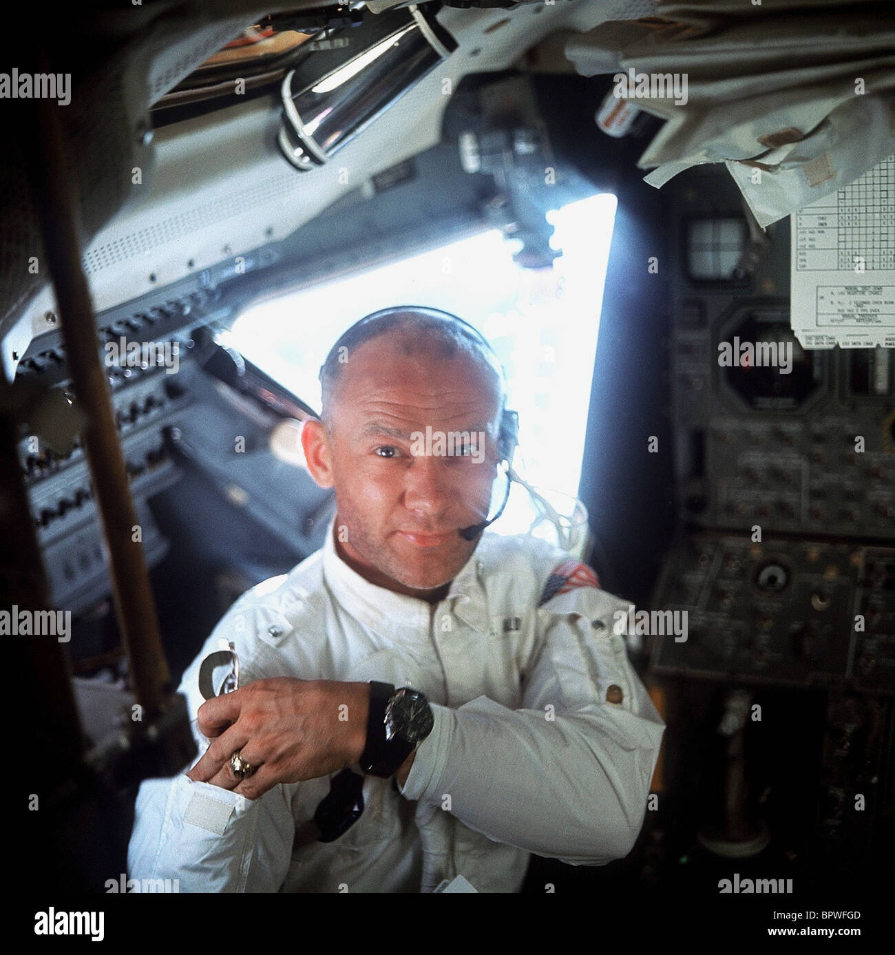 BUZZ ALDRIN APOLLO 11 ASTRONAUT 16. Juli 1969 Stockfoto
