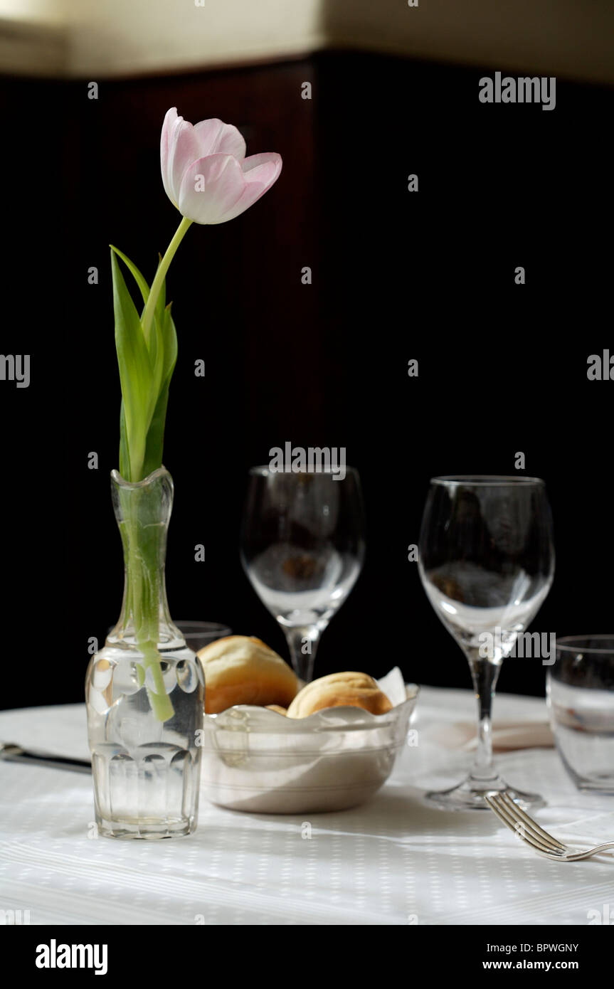 Restaurants und Essen von Mailand. Stockfoto