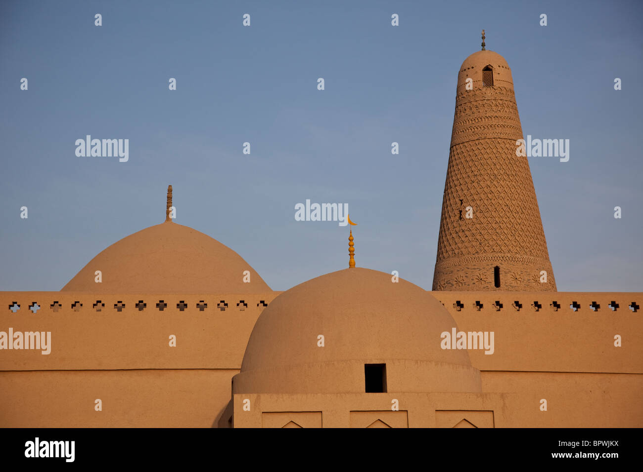 Emin-Minarett in Turpan, Xinjiang, China. Stockfoto