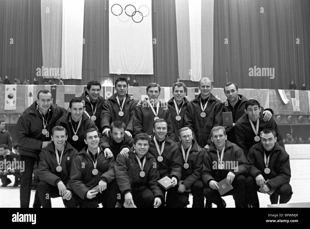 IX Olympischen Winterspiele in Österreich, 1964 Stockfoto, Bild