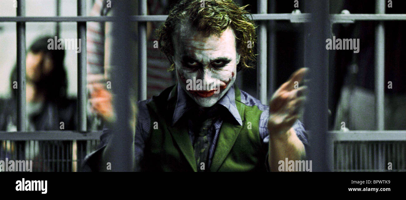 Heath Ledger Des Dunklen Ritters Batman 2008 Stockfotografie Alamy