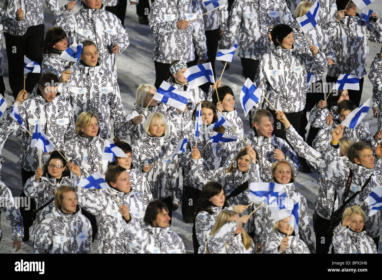 During The Opening Ceremony Of The Olympic Games Stockfotos