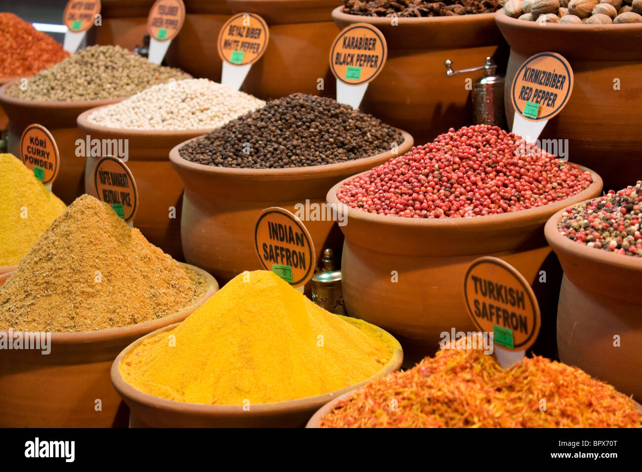 Spice Market in Istanbul Stockfoto