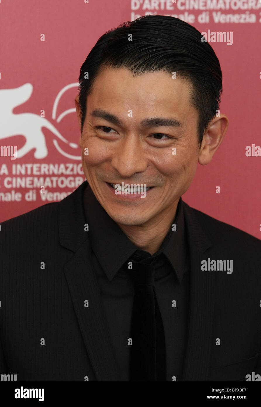 ANDY LAU DETECTIVE DEE UND DAS GEHEIMNIS DER PHANTOM FLAME PHOTOCALL. 67. Venedig FILM FESTIVAL Venedig Italien 05 September 2 Stockfoto