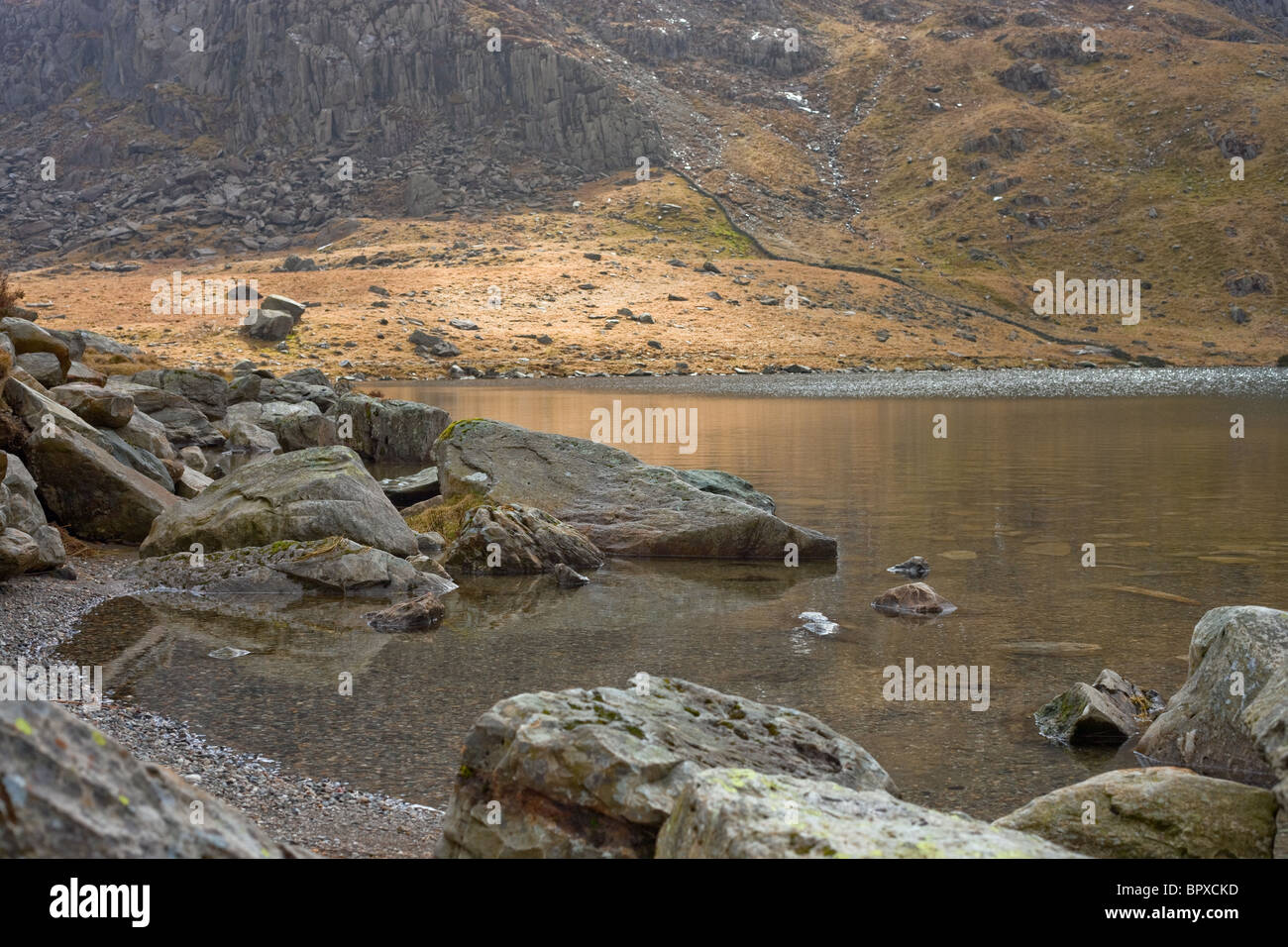 CWM Idwal, Snowdonia-Nationalpark, Nordwales Stockfoto