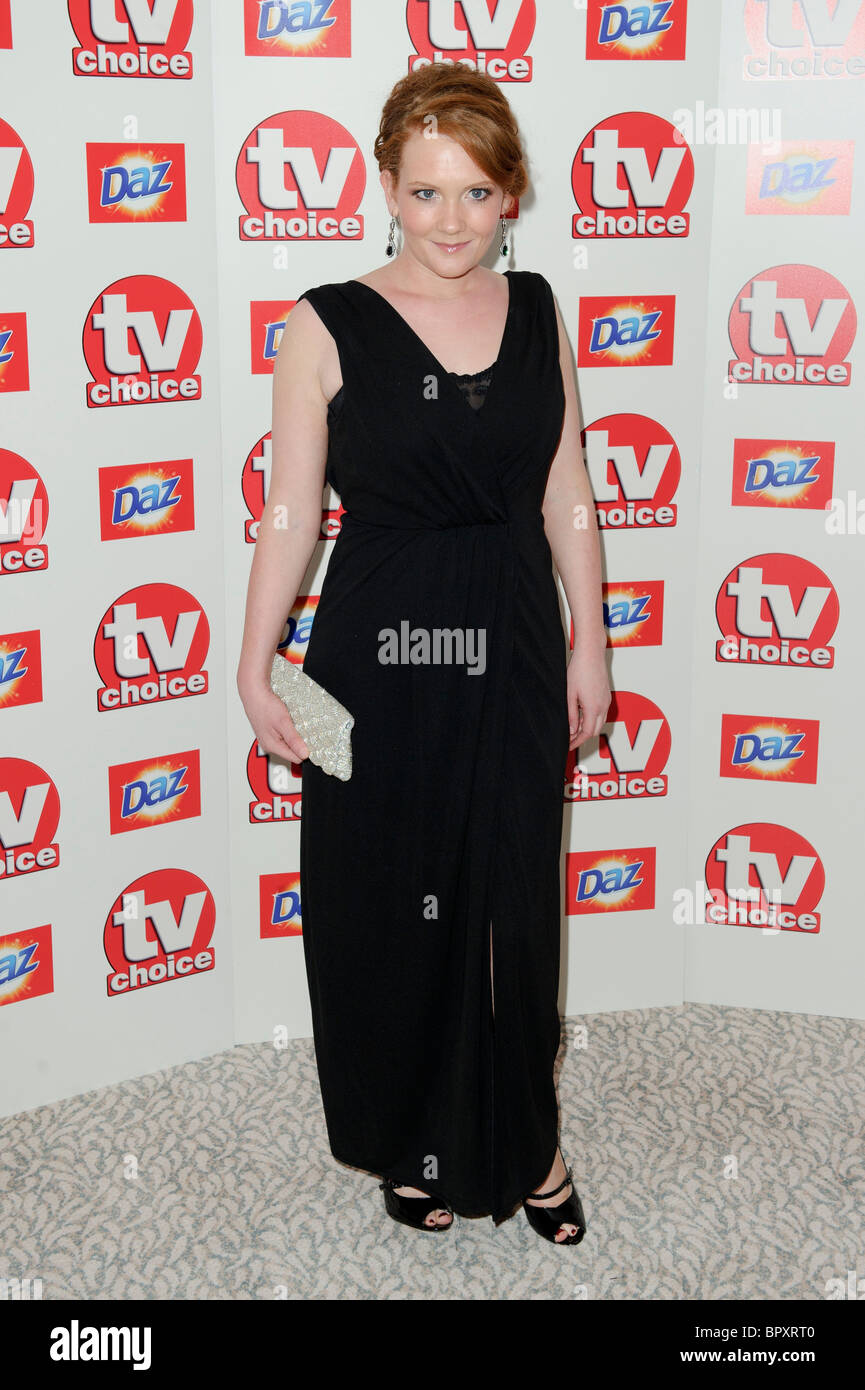 Jennie McAlpine an der "TV-Choice Awards 2010", Dorchester Hotel, London, 6. September 2010. Stockfoto