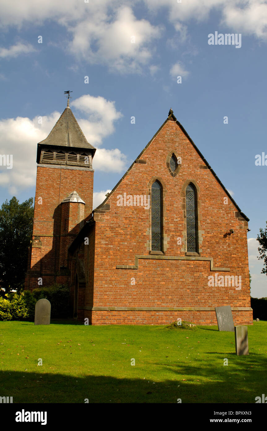Holy Trinity Church, Edingale, Staffordshire, England, Vereinigtes Königreich Stockfoto