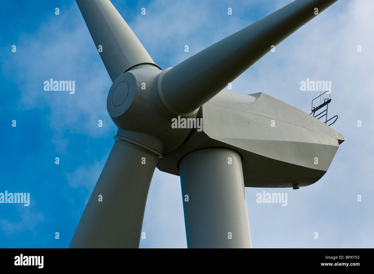 Windenergieanlagen im Windpark in der Nähe von Portland in Victoria Australien Stockfoto