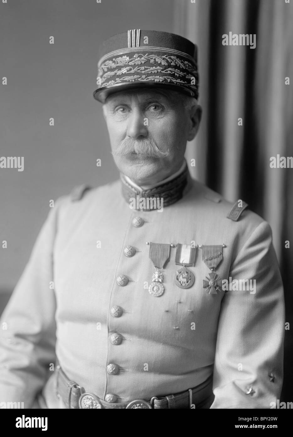 Marschall Henri Philippe Pétain (1856-1951) - der französische General, wandelte sich von "Held von Verdun", "Verräter von Vichy". Stockfoto