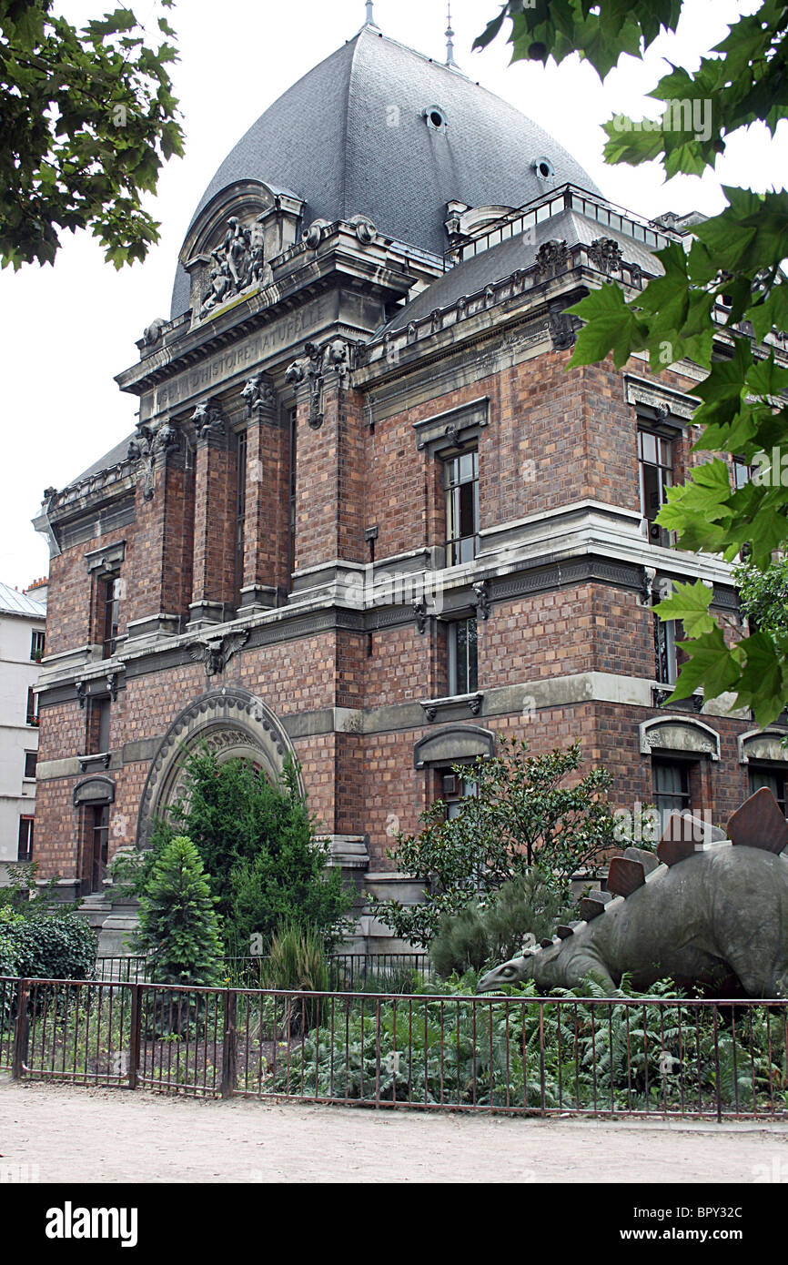 Paläontologischen Museum, Paris, im Jardin des Plantes. Stockfoto